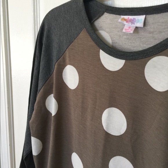Adorable polka dot LuLaRoe Randy - Picture 5 of 8